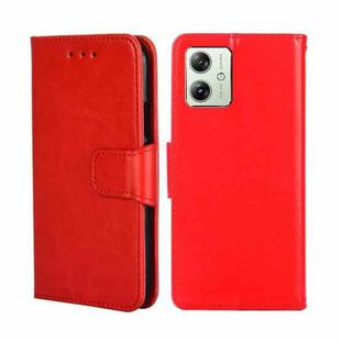 For Motorola Moto G54 5G EU Version Crystal Texture Leather Phone Case(Red)