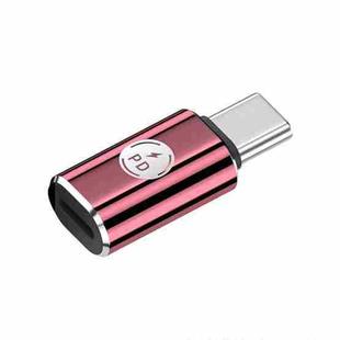 PD27W USB-C / Type-C to 8 Pin Adapter(Rose Red)