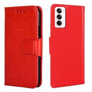 For OPPO Reno12 5G Global Crystal Texture Leather Phone Case(Red)