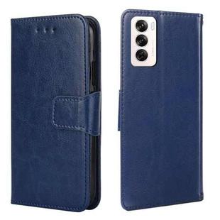 For OPPO Reno12 5G Global Crystal Texture Leather Phone Case(Royal Blue)