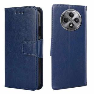 For OPPO Reno12 F 5G Crystal Texture Leather Phone Case(Royal Blue)