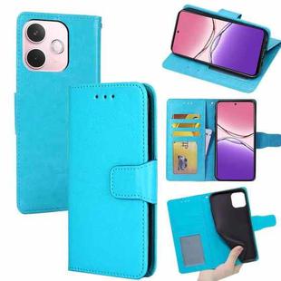 For OPPO A5 Pro 5G Global Crystal Texture Leather Phone Case(Sky Blue)