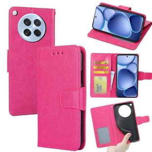 For OPPO Find X8s 5G Crystal Texture Leather Phone Case(Rose Red)