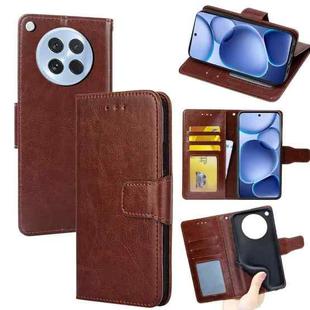 For OPPO Find X8s 5G Crystal Texture Leather Phone Case(Brown)