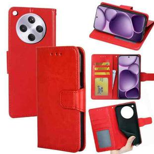 For OPPO Find X8s+ 5G Crystal Texture Leather Phone Case(Red)
