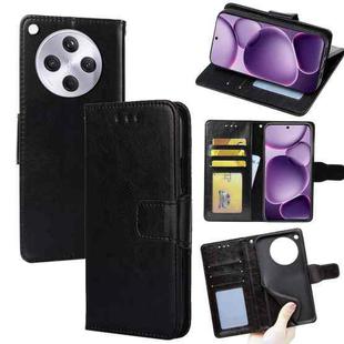 For OPPO Find X8s+ 5G Crystal Texture Leather Phone Case(Black)