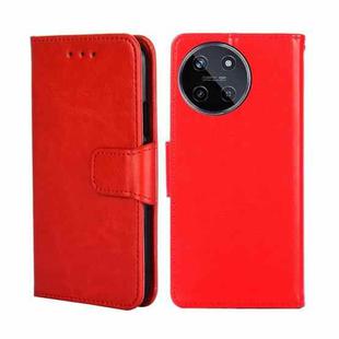 For Realme 11 4G Crystal Texture Leather Phone Case(Red)