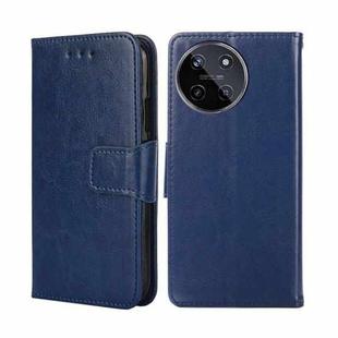 For Realme 11 4G Crystal Texture Leather Phone Case(Royal Blue)
