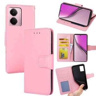For Realme P3 Pro 5G Global Crystal Texture Leather Phone Case(Pink)