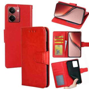 For Realme P3 Ultra 5G Crystal Texture Leather Phone Case(Red)