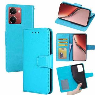 For Realme P3 Ultra 5G Crystal Texture Leather Phone Case(Sky Blue)