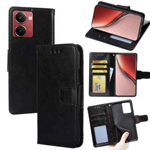 For Realme P3 Ultra 5G Crystal Texture Leather Phone Case(Black)