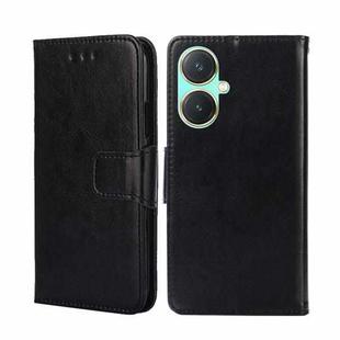 For vivo Y27 4G Crystal Texture Leather Phone Case(Black)