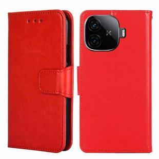 For vivo iQOO Z9 Turbo Crystal Texture Leather Phone Case(Red)