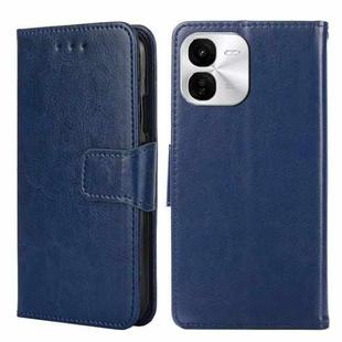 For vivo iQOO Z9x 5G Crystal Texture Leather Phone Case(Royal Blue)