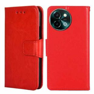 For vivo Y38 5G / T3x Global Crystal Texture Leather Phone Case(Red)