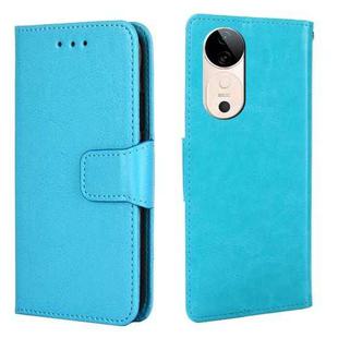 For vivo S19 Crystal Texture Leather Phone Case(Sky Blue)