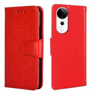 For vivo S19 Pro Crystal Texture Leather Phone Case(Red)