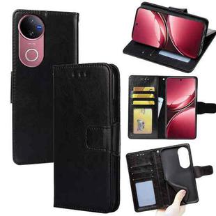 For vivo V50 5G Crystal Texture Leather Phone Case(Black)