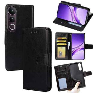 For vivo V50 Lite 5G Crystal Texture Leather Phone Case(Black)