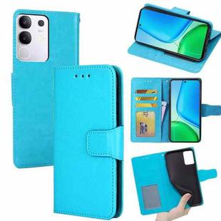 For vivo Y29 4G Global Crystal Texture Leather Phone Case(Sky Blue)