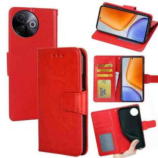 For vivo Y39 5G Global Crystal Texture Leather Phone Case(Red)