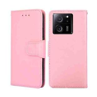 For Xiaomi Redmi K60 Ultra Crystal Texture Leather Phone Case(Pink)