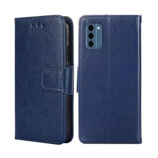 For Nokia C300 4G US Version Crystal Texture Leather Phone Case(Royal Blue)