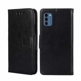 For Nokia C300 4G US Version Crystal Texture Leather Phone Case(Black)