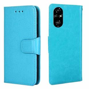 For Honor 200 Pro 5G Crystal Texture Leather Phone Case(Sky Blue)