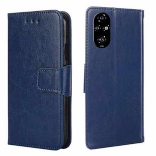 For Honor 200 Pro 5G Crystal Texture Leather Phone Case(Royal Blue)