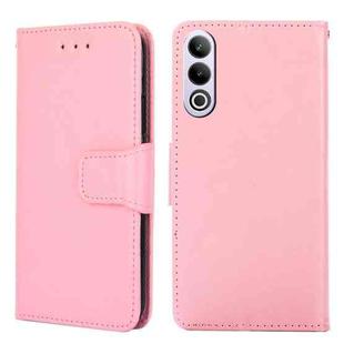 For OnePlus Ace 3V 5G Crystal Texture Leather Phone Case(Pink)