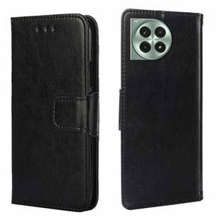 For OnePlus Ace 3 Pro 5G Crystal Texture Leather Phone Case(Black)