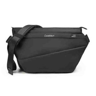 Cwatcun D92 Outdoor Camera Bag Professional Crossbody Sling Bag, Size:42 x 22 x 12cm Medium(Black)