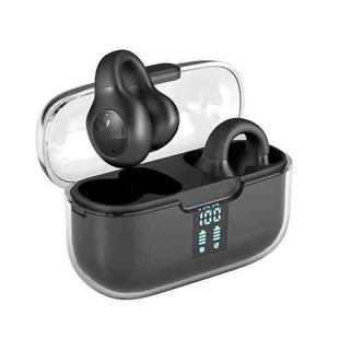 G91 Ear Clip Bone Conduction TWS Noise Reduction Bluetooth Earphone(Black)