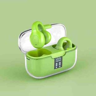 G91 Ear Clip Bone Conduction TWS Noise Reduction Bluetooth Earphone(Green)