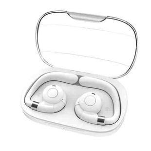 HF02 Ear Clip Bone Conduction TWS Noise Reduction Bluetooth Earphone(White)