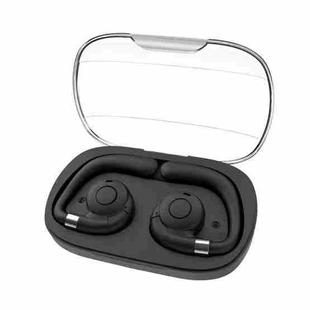 HF02 Ear Clip Bone Conduction TWS Noise Reduction Bluetooth Earphone(Black)