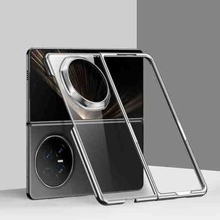 For Honor Magic V5 6D Electroplating PC Shockproof Phone Case(Silver)