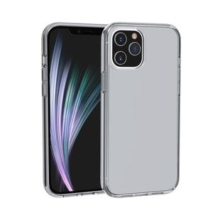 For iPhone 12 Pro Max Shockproof Terminator Style Transparent Protective Case(Grey)