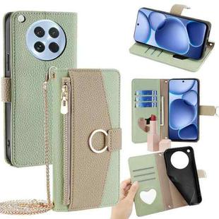 For OPPO Find X8s 5G Crossbody Litchi Texture Leather Phone Case(Green)