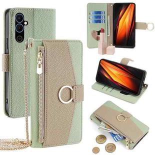 For Tecno Pova Neo 2 Crossbody Litchi Texture Leather Phone Case(Green)
