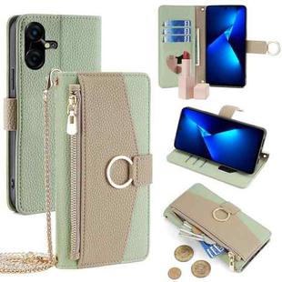 For Tecno Pova Neo 3 Crossbody Litchi Texture Leather Phone Case(Green)