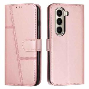 For itel A95 5G Stitching Calf Texture Buckle Leather Phone Case(Pink)
