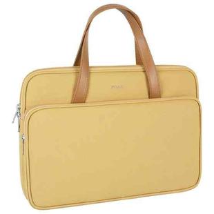 Yesido WB36 16 inch Waterproof Oxford Cloth Laptop Bag(Yellow)