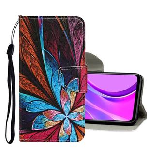 For Xiaomi Redmi 9C Colored Drawing Pattern Horizontal Flip Leather Case with Holder & Card Slots & Wallet(Oil Painting)