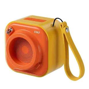 EWA A132 Portable Mini Stereo Wireless Bluetooth Speaker(Yellow Orange)