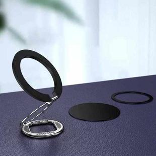 ZF039 Folding MagSafe Magnetic Ring Buckle Holder(Black)
