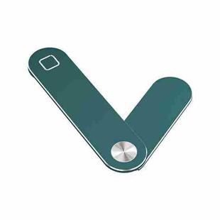 Multifunctional Portable Folding Magnetic Aluminum Alloy Phone Holder(Green)