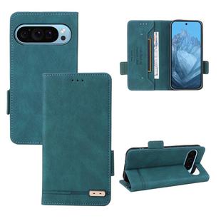 For Google Pixel 9 Pro XL Magnetic Clasp Leather Phone Case(Green)